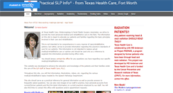 Desktop Screenshot of practicalslpinfo.com